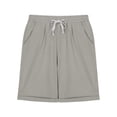 thumbnail image 4 of Tumotour Sports Shorts For Teens Five Quarter Pants Shorts Elastic High Waisted Wide Leg Shorts Casual Workout Gym Shorts Beach Summer Shorts With Pockets, 4 of 9