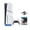 Ghost of Tsushima, variant on PlayStation 5 Slim Disc Edition Bundle with God of War and Mytrix 8K HDMI2.1 Cable - PS5, White