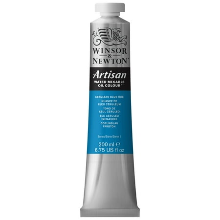 UPC: 0094376949940 | Winsor & Newton Artisan Water Mixable Oil Colours  200ml Tube  Cerulean Blue Hue