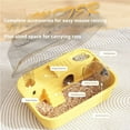 thumbnail image 4 of Large-Capacity Acrylic Hamster Cage Cage Mouse Small Animal Cage with Tube Exercise Wheel, 4 of 7