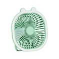 thumbnail image 4 of Ventilador de circulación de aire pequeño Sunnimix Ventilador de mesa verde, 4 of 8