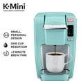 thumbnail image 2 of Keurig K15 Single Serve K-Cup Pod Coffee Maker, Oasis, 2 of 6