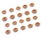 thumbnail image 1 of Paquete de 20 rodamientos de 608RS - Rodamientos de de ranura profunda en miniatura dobles para patinetas, patines en línea, scooters (8 m Sharpla  Rodamientos de ruedas para patines, 1 of 8