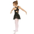 thumbnail image 6 of Arshiner Kid Girls Hollow Back Ballet Leotard with Skirt Sleeveless Dance Dresses, 6 of 9