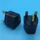 thumbnail image 5 of Adaptador De Reino Unido Adaptador De Reino Unido Adaptador de enchufe de la UE a Reino Unido, enchufe europeo de viaje, enchufes estándar de Gran Bretaña (negro), 5 of 5