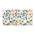 thumbnail image 2 of Dailycode Peach Flowers with Gingham Bathroom Rugs Non Slip Absorbent Soft Plush Quick Dry Bath Mat, 39"x20", 2 of 8