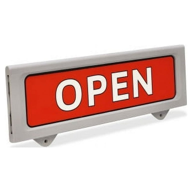 Message/Business Hours Sign, 15 x 20.5, Black/Red Message/Business Hours Sign, 15 x 20.5, Black/Red