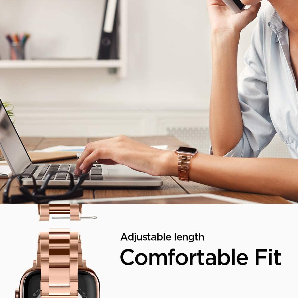 Spigen Modern Fit Designed for Apple Watch Band for 38mm/40mm Series  5/Series 4/Series 3/2/1 - Rose Gold | Walmart Canada