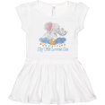 thumbnail image 3 of Inktastic My Titi Loves Me Cute Elephants Clouds Moon and Stars Girls Toddler Dress, 3 of 5