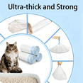 thumbnail image 3 of 60 Counts Cat Litter Box Liners for Self Cleaning Litter Box, Extra Thick Heavy Duty Cat Litter Bags Replacement（26.3X15.7inch）, 3 of 6
