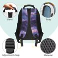 thumbnail image 4 of HUIACONG Backpack for Girls Boys for Students Ages 6-18 Galaxy Axolotl Print Large Capacity Ergonomic Padded Adjustable Straps Water Resistant for Elementary Middle High School Back to School, 4 of 7