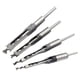 thumbnail image 4 of Brocas cuadradas de 4 piezas, brocas, herramientas de grabado, 6,4 / 9,52 / 12,7m broca profesional para carpintería Macarena Brocas, 4 of 6