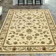 thumbnail image 2 of Radici 1596-1342-IVORY Como Rectangular Ivory Traditional Italy Area Rug- 7 ft. 9 in. W x 11 ft. H, 2 of 3