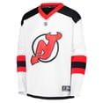 thumbnail image 2 of Youth Fanatics White New Jersey Devils Away Replica Blank Jersey, 2 of 3