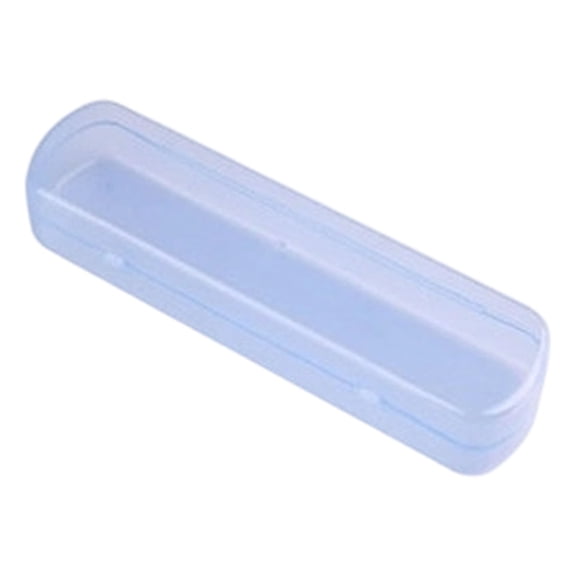 Toothbrush Travel Case, Portable Travel Toothbrush Holder with Snap Closure, Compact Hard Plastic Dust Proof Container Protector for Toothpaste & Toothbrush, Ideal for Traveling, Camping, Home