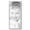 thumbnail image 2 of ArtToFrames 12x28" Bright Silver Picture Frame, Silver Wood Poster Frame, with Regular Acrylic and 2 (FBPL-4752), 2 of 7