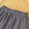 thumbnail image 6 of Gfyviroh Toddler Boys and Girls Pants Children's Thick Winter Warm Pants Casual Cotton Pleated Cuffed Trousers,3-15 Years, 6 of 6