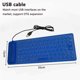 thumbnail image 5 of Teclado suave de 85 teclas, teclado plegable de silicona, teclado enrollable resistente al agua con cable USB para PC, Notebook y portátil Xemadio 2033469-3, 5 of 9