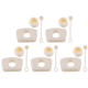 thumbnail image 1 of Juego Tapones Silicona para Derrames Reutilizables Cup 1.0/2.0 (Beige), 1 of 8