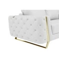 thumbnail image 6 of Titan Furnishings Modern Genuine Italian Leather Upholstered Chair, 6 of 10