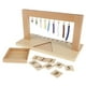 thumbnail image 5 of Juguetes Educativos perfecl Montessori Juguete De Madera Barra De 1-9 Granos con Número De Tarjetas, 5 of 8