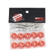 thumbnail image 5 of Arandelas para guardabarros M6 Piezas modificadas para automóviles Tornillos y sujetadores resistentes y de alta confiabilidad Naranja, 5 of 8