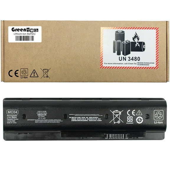 GREENTECH MC04 807231-001 REPLACEMENT BATTERY FOR HP ENVY M7-N ENVY 17-N ENVY 15-AE 41WHR MC04041-CL HSTNN-PB6L HSTNN-PB6R