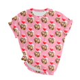 thumbnail image 5 of KHONTS Valentine's Day Custom T Shirts for Couple Personalized Image Customized T Shirts Personalized Custom Tess A-Pink XXXL, 5 of 5