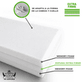 thumbnail image 3 of Almohada Extra Firme 3 Capas Con Memory Foam Sin Funda La Fabrica de Espuma Almohada 3 capas con MEMORY FOAM sin Funda, 3 of 5