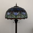 thumbnail image 6 of Enjoy Décor Lamps 2-Light Tiffany Bowl Glass Floor Lamp, 64"H, 6 of 6