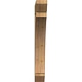 thumbnail image 2 of Ekena Millwork 6"W x 36"D x 48"H Thorton Slat Rough Sawn Bracket, Western Red Cedar, 2 of 4