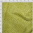 thumbnail image 3 of oneOone Viscose Jersey Lime Green Fabric Giraffe Animal Skin Sewing Fabric By The Yard Printed Diy Clothing Sewing Supplies 60 Inch Wide, 3 of 5