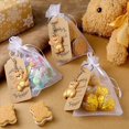 thumbnail image 3 of 40 Piezas Baby Shower Souvenirs Regalo Oso Bolsa de Organza Gracias Etiqueta Kraft para Invitados Niña Niño Fiesta de Cumpleaños Suministro, 3 of 5