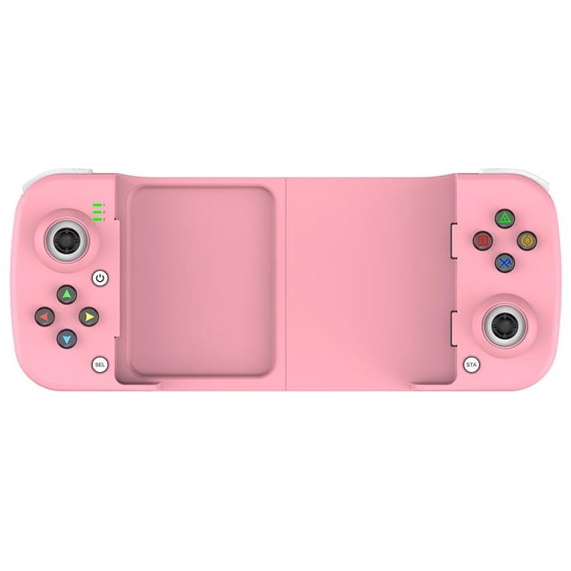 Gamepad para teléfono móvil compatible con Bluetooth - Controlador de juego compatible para PUBG Pink