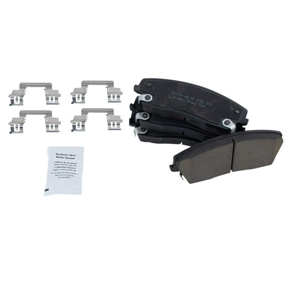 TRQ Front Posi Ceramic Brake Pad Kit for Dodge Charger Magnum Chrysler 300 BFA73120 Fits select: 2005-2006,2014-2015 CHRYSLER 300C