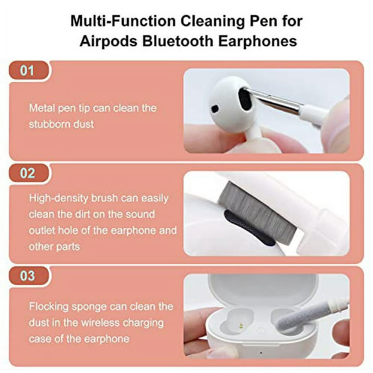 MARS 5 in 1 Soft Brush Cleaning tool Kit for Computers, Laptops