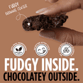 thumbnail image 2 of 100 Cal Snacks Chocolate Brownie Protein Bar — Vegan, Keto, Zero Added Sugar, High Fiber, 100 Calorie, Gut Healthy, Gluten Free Single-Serve Snack Bar, 2 of 9