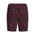 thumbnail image 2 of Lsque Music Mens Sleep Pajama Shorts,Short Pajama Pants, Cotton Ultra-Soft Knit-Medium, 2 of 9