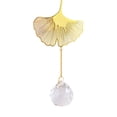 thumbnail image 2 of Ygjytge Crystal Windchime Dream Catchers Windbell Chandelier Decor (Ginkgo Biloba), 2 of 9