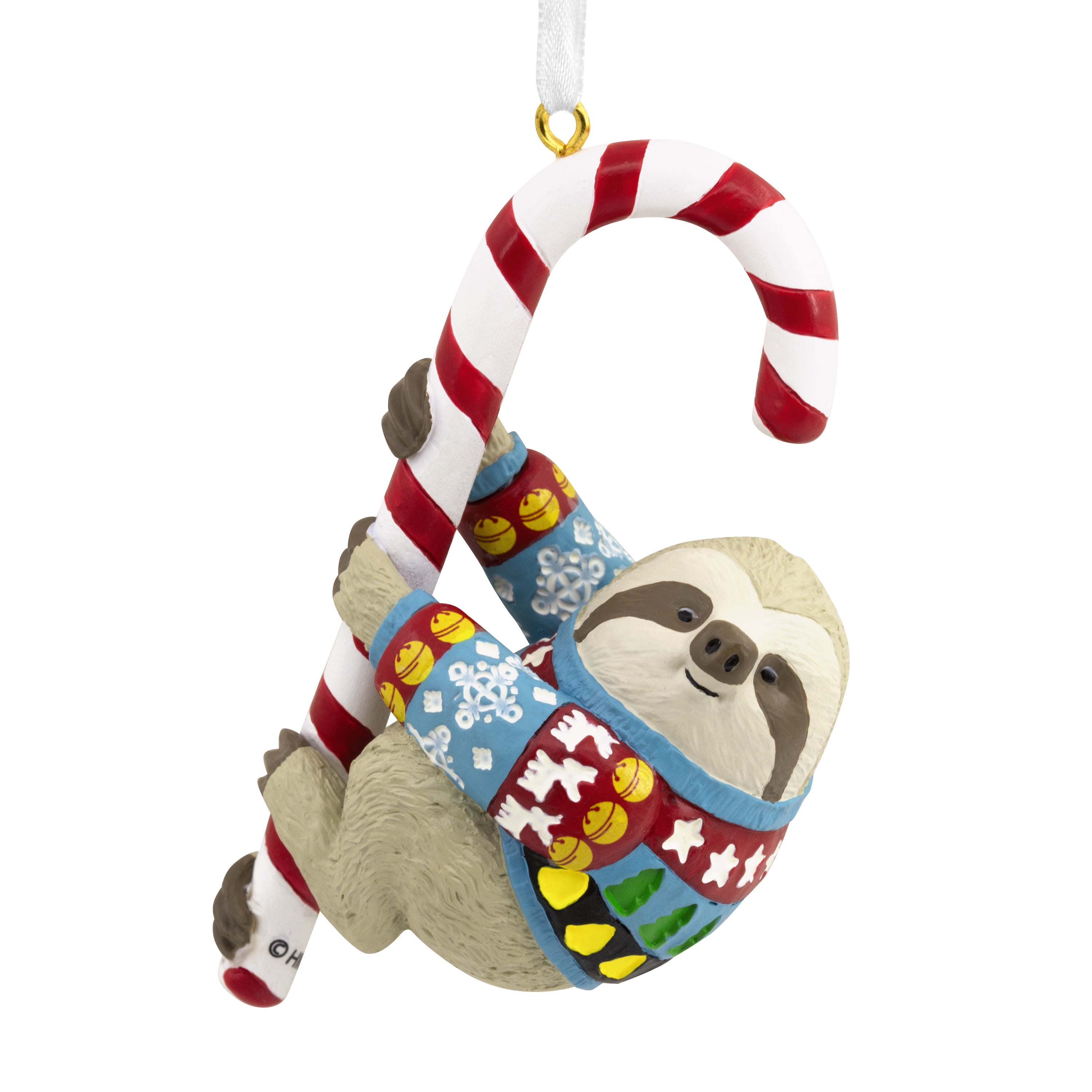 Hallmark Ornament (Sloth in Ugly Christmas Sweater)