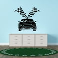 thumbnail image 3 of Sports Wall Decals for Boys Bedroom - Super fast Racing Car Car DIY & Creativity Boy Girl Bedroom Wall Sticker - Size: 40 In x 36 In, 3 of 5