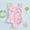 Pink, variant on Kids Girl Swimsuit Girls One Piece Swimsuit Bathing Suits for Teenage Girls 4-5 Years