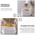 thumbnail image 4 of MasteelfCA Food Steamer Double Layer Kitchen Steamer Microwave Steamer Kitchen Tool, 4 of 7