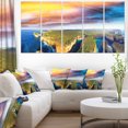 thumbnail image 1 of Aerial View of Great Ocean Road - Large Seascape Art Canvas Print, 1 of 3