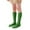 Green, variant on Kids Boys Girls Cotton Socks Unisex Solid Color Socks Casual Crew Socks Toddler Dress Sock 1-12 Years