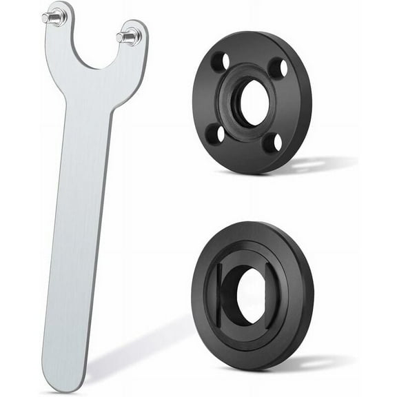 Grinder Flange Wrench Angle Key Metal Locking Key For Compatible With Milwaukee Makita 193465-4 Bosch Black & Decker Ryobi 4.5" 5" 5/8-11