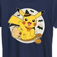 thumbnail image 3 of Pokémon  - Pikachu Moon Witch - Women's Short Sleeve Graphic T-Shirt, 3 of 5