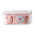 thumbnail image 3 of Cesta de drenaje para frutas, cesta para lavar verduras, colador de verduras con tapa, lavabo para lavar frutas, colador de frutas multifuncional Rosa, 3 of 8