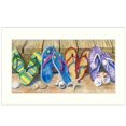 thumbnail image 1 of "Flip Floppin" by Barb Tourtillotte Printed Framed Wall Art, 1 of 2