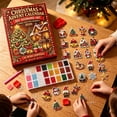 thumbnail image 4 of ZENVIVE Diamond Art Advent Calendar 2026, 24 Pcs DIY Christmas Decor Kit, Enjoy Family Christmas Craft Time, Create Shiny Hanging Ornaments, Holiday Home Decoration, Fun Family Handmade Kit, 4 of 7